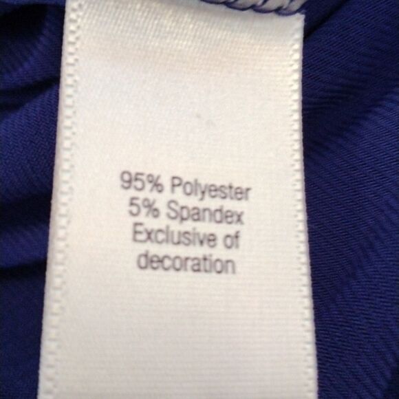 Kohls Blue Knit Dressy Dress - Picture 6 of 8